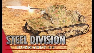 Fallschirmjägers Are Go! Steel Division: Normandy 44 Gameplay (Sainte-Mère-Église, 3v3)