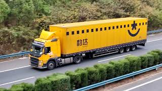 【中国卡车】Chinese Truck in China,Wuhan(Mercedes,Volvo,Scania,JAC,SHACMAN)11.13.2022