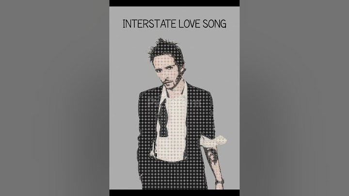 Interstate Love Song Extended version - Extended performance video thumbnail