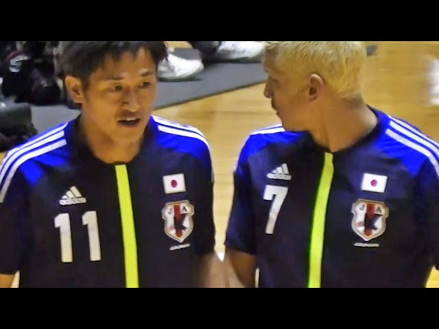 サッカー　フットサル日本代表　三浦知良　キング・カズ 三浦知良 フットサル日本代表ユニフォーム 初のW杯出場！“キング