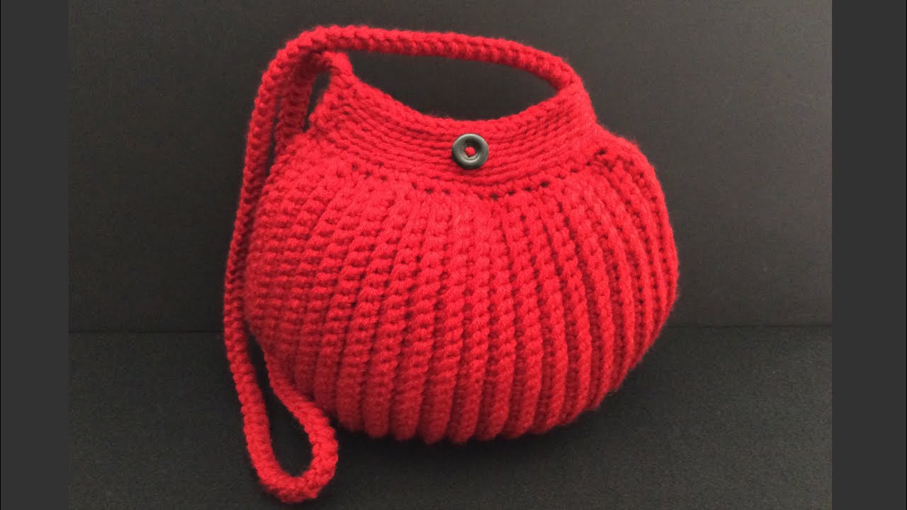 Part 2 Crochet Shell Purse / bag Tutorial | Crochet tutorial for beginners