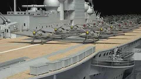 Graf zeppelin the kriegsmarine aircraft carrier in 3d