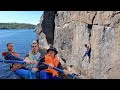 Скалолазание без страховки над водой!/ DWS climbing in Russia