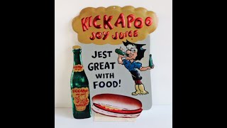 History of Kickapoo Joy Juice.