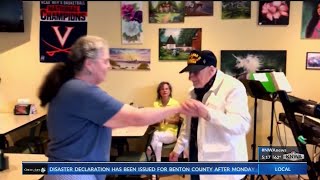 Veteran, 92, dances his way through Navy service KNWA