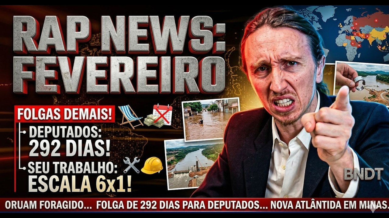 Mc Sid - Rap News: Fevereiro (Videoclipe Oficial)