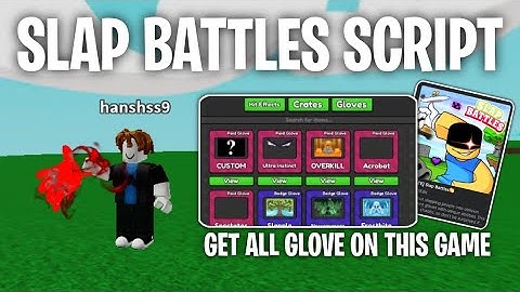 [VERY OP] Slap Battles Script | Get All Gloves Instantly | Best OP Script | HNBLOX