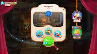 Manor Matters Artist's Workshop, Fireplace Anagrams HD | mouse, torch, runes, scroll | globe, scarf screenshot 4