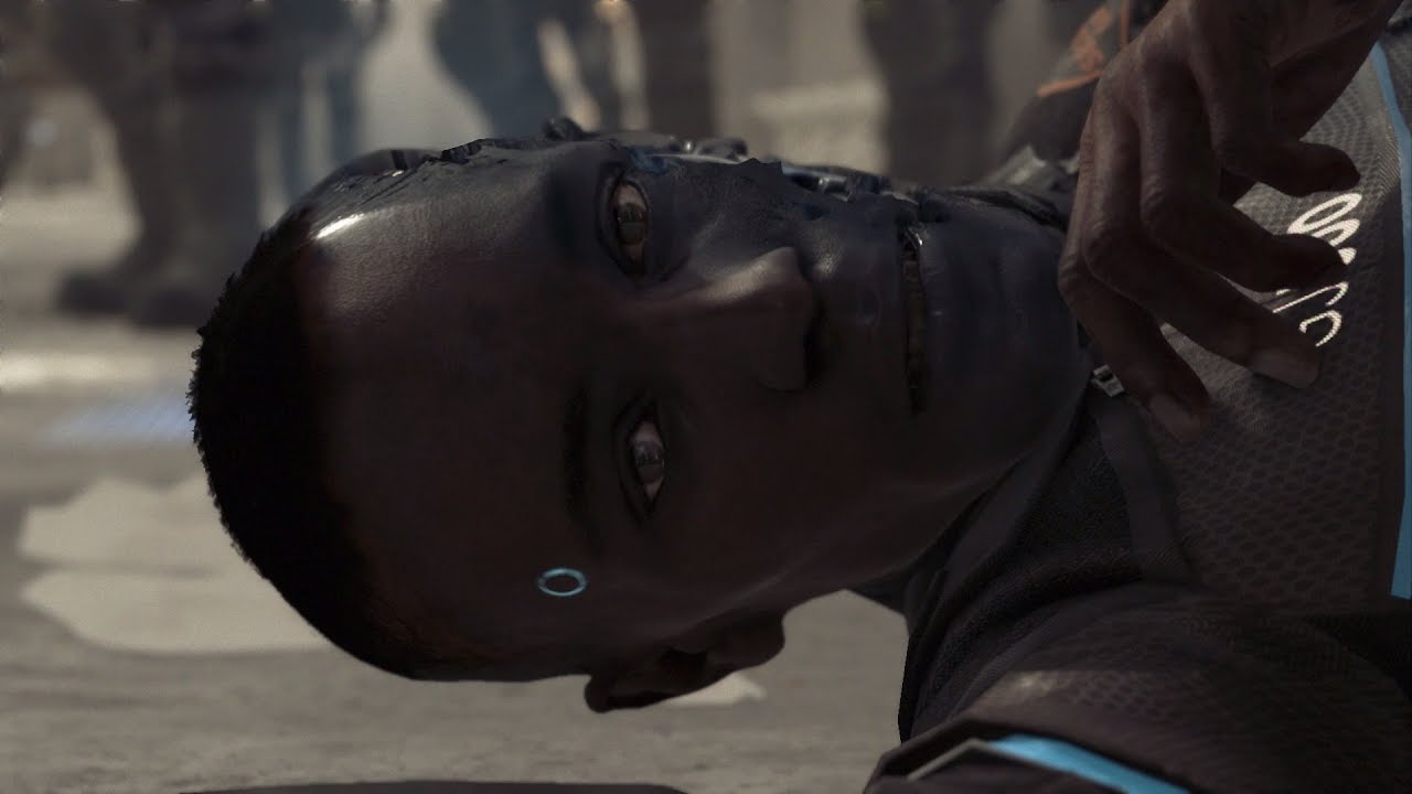 John Sacrifice His Life To Save Markus Sad Moment Detroit Become 