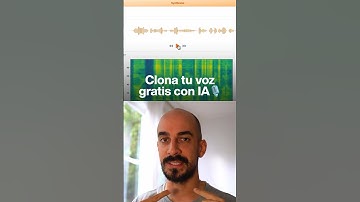 Clona tu voz gratis con esta inteligencia artificial #dotcsv #ia #tutorial