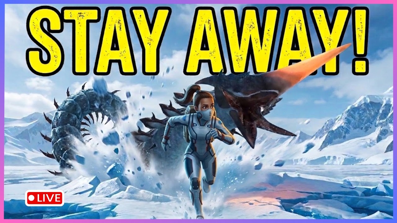 I Found Giant Ice Worms & Killed A Leviathan! Subnautica: Below Zero