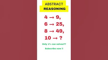 Abstract Reasoning #placementpreparation #quiz #shorts  #puzzles #abstractreasoning #aptitude #tech