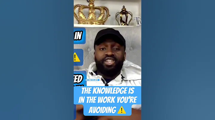 The Knowledge Is In The Work You’re Avoiding ⚠️#bedifferentfamily⚠️👑💡🚨 #bdf⚠️👑💡