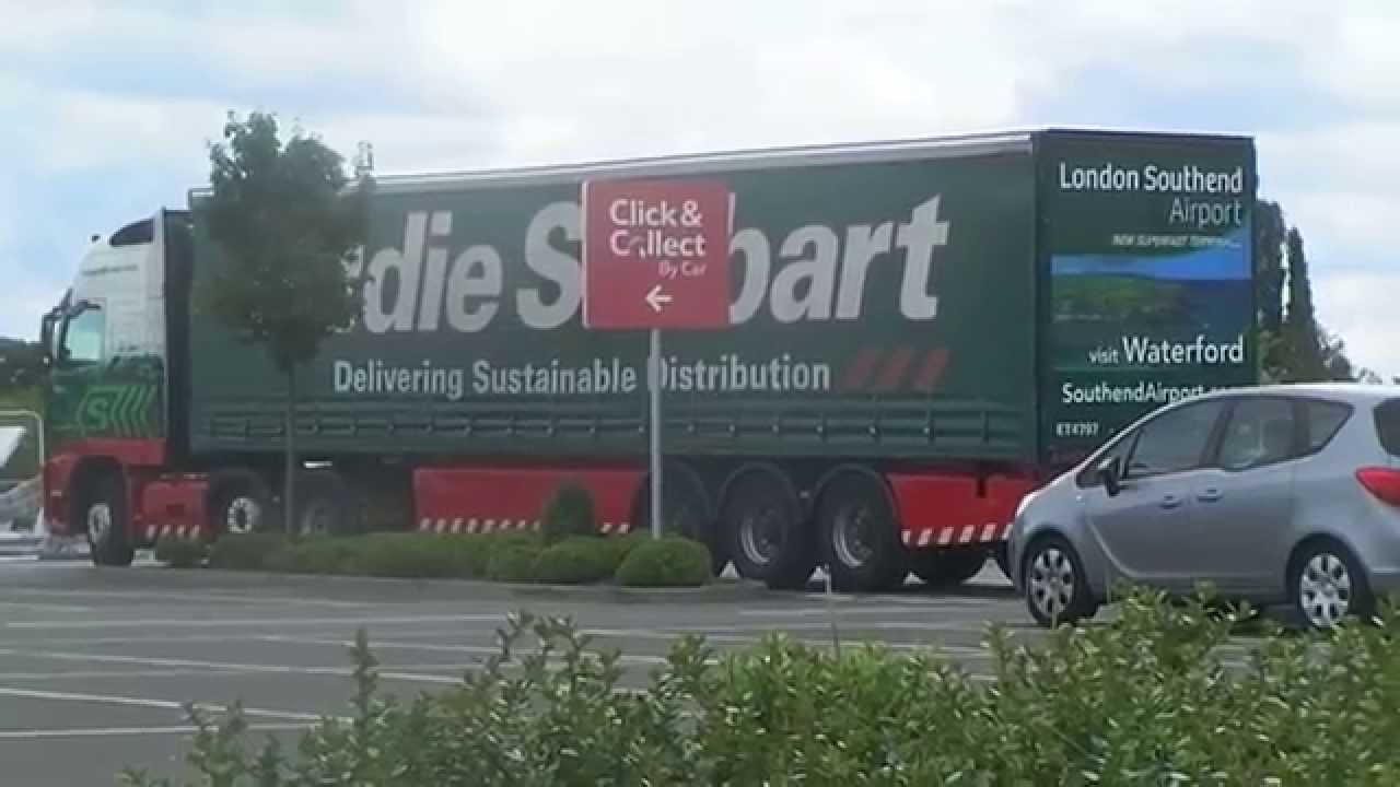 EDDIE STOBART GRACIE MAE AT TESCO QUEDGELEY 270714 YouTube
