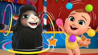 baa baa black sheep circus lala baby nursery rhymes