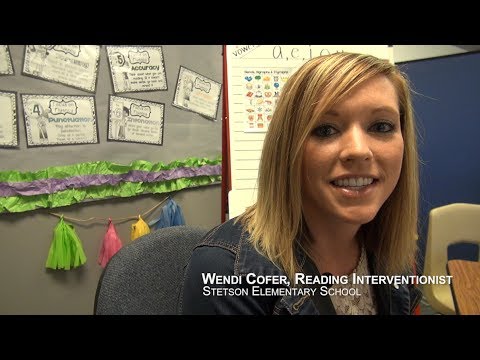 Wendi Cofer, Reading Interventionist - Stetson Elementary School