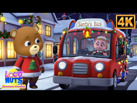 Christmas Wheels on the Bus 🎄🎅 and more winter songs for children ❄️