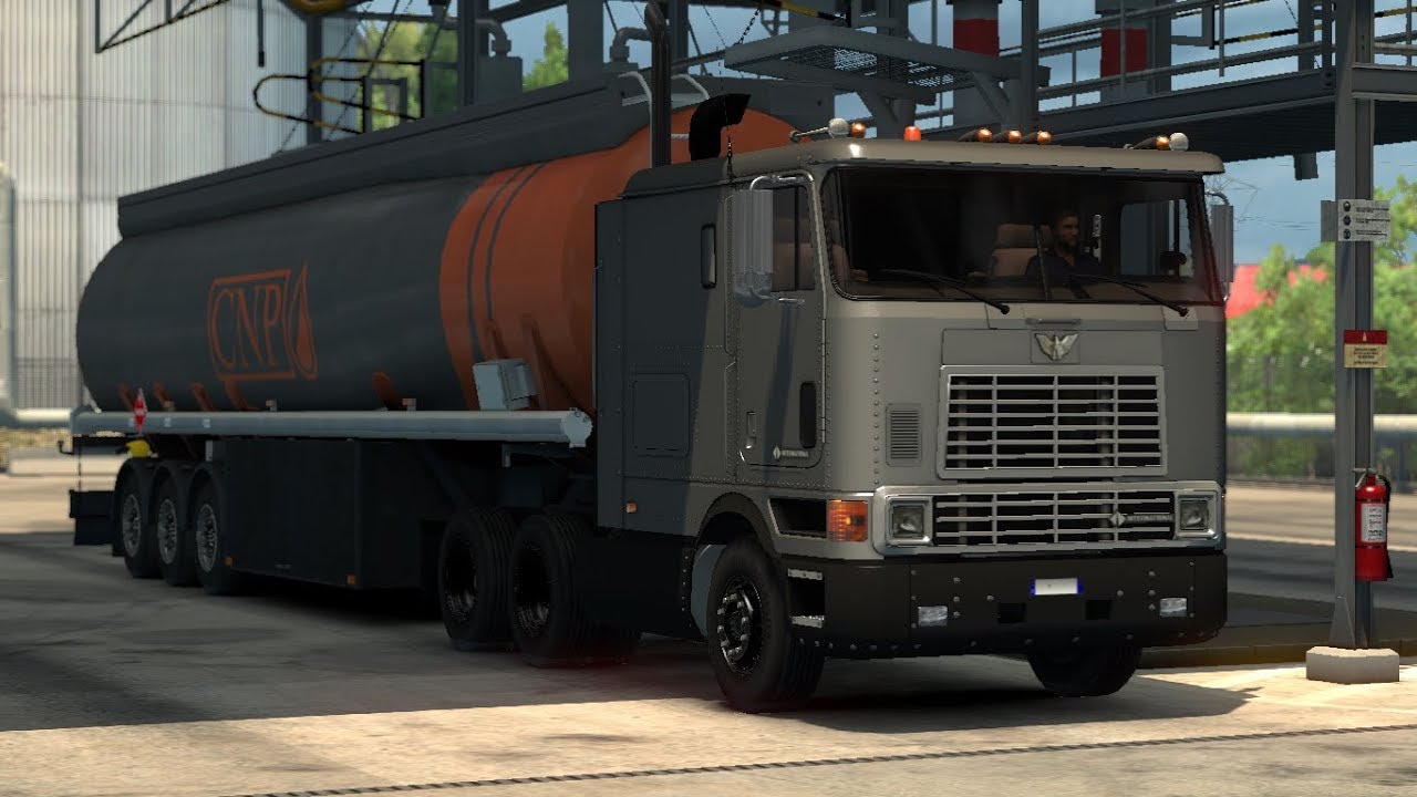 1.28 km to miles [1.30] Euro Truck Simulator 2 | International 9800 v 1.0 | Mods