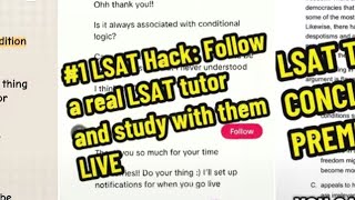 LSAT Tutor Live: Conclusion/Premise, Flaw, and Conditional Logic