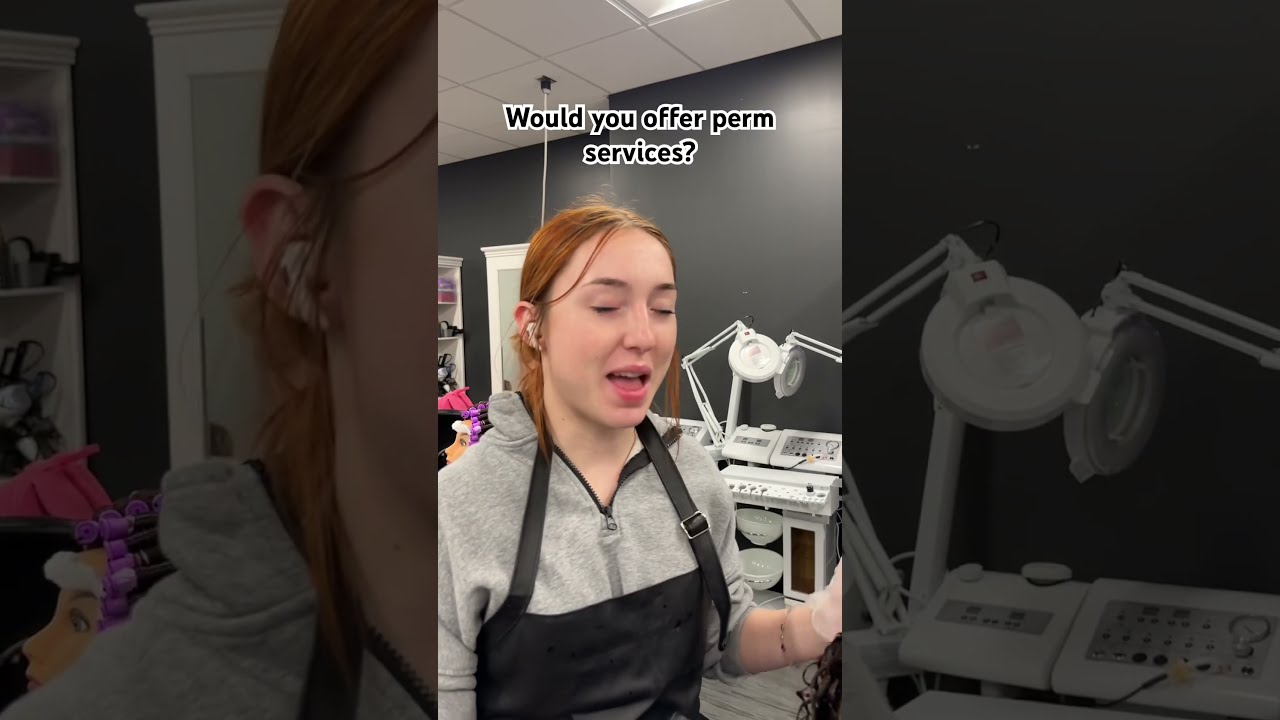 Part 2 Would You Offer Perm Services Beautyschool Perming Relatable Cosmetology