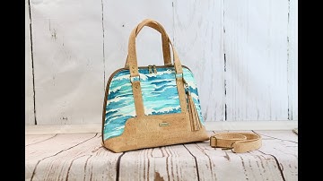 Blue Calla -  Boronia Bowler Part 1/5 - Preparation, Cutting and Interfacing