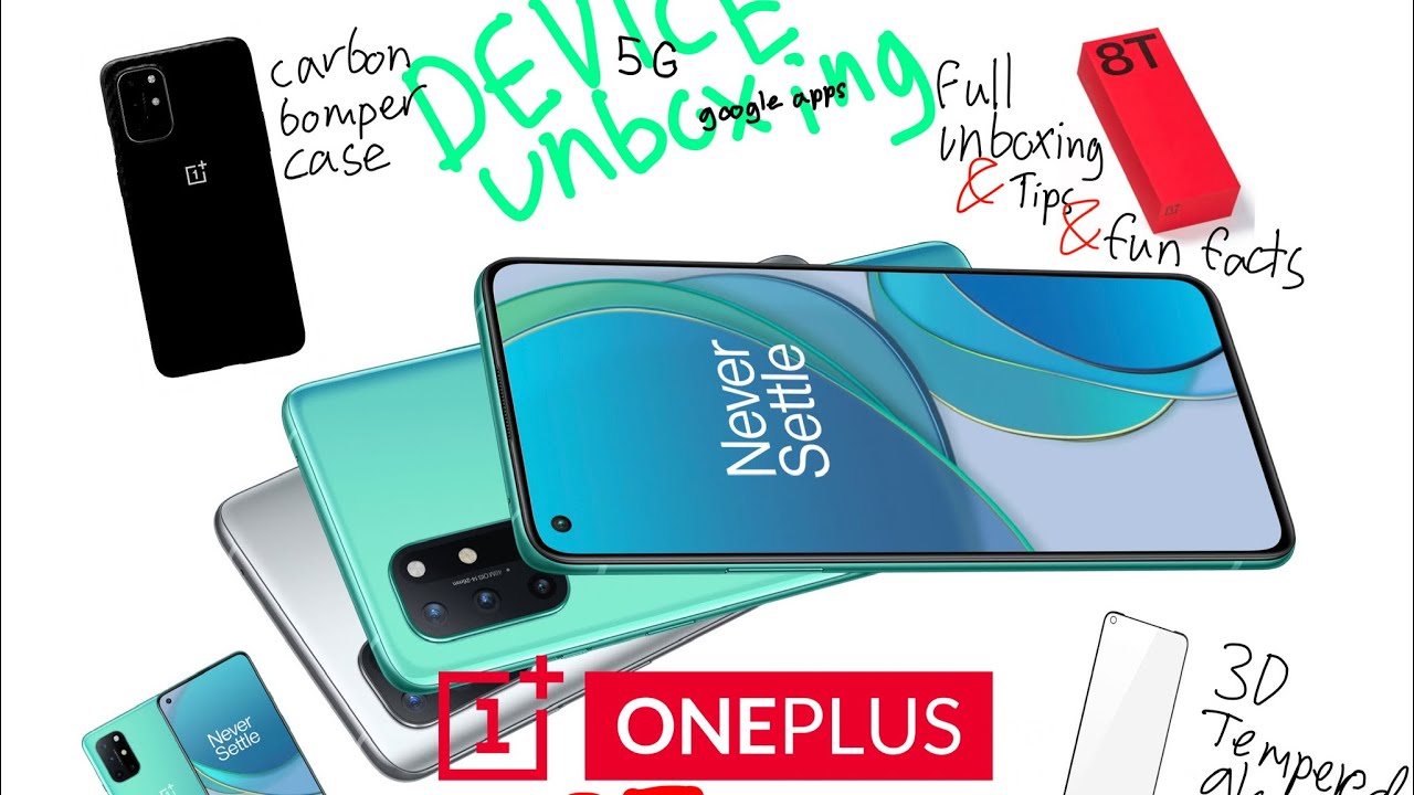 OnePlus generous with extras in the box? -OnePlus 8T & carbon case, more unboxing whats included 4K!