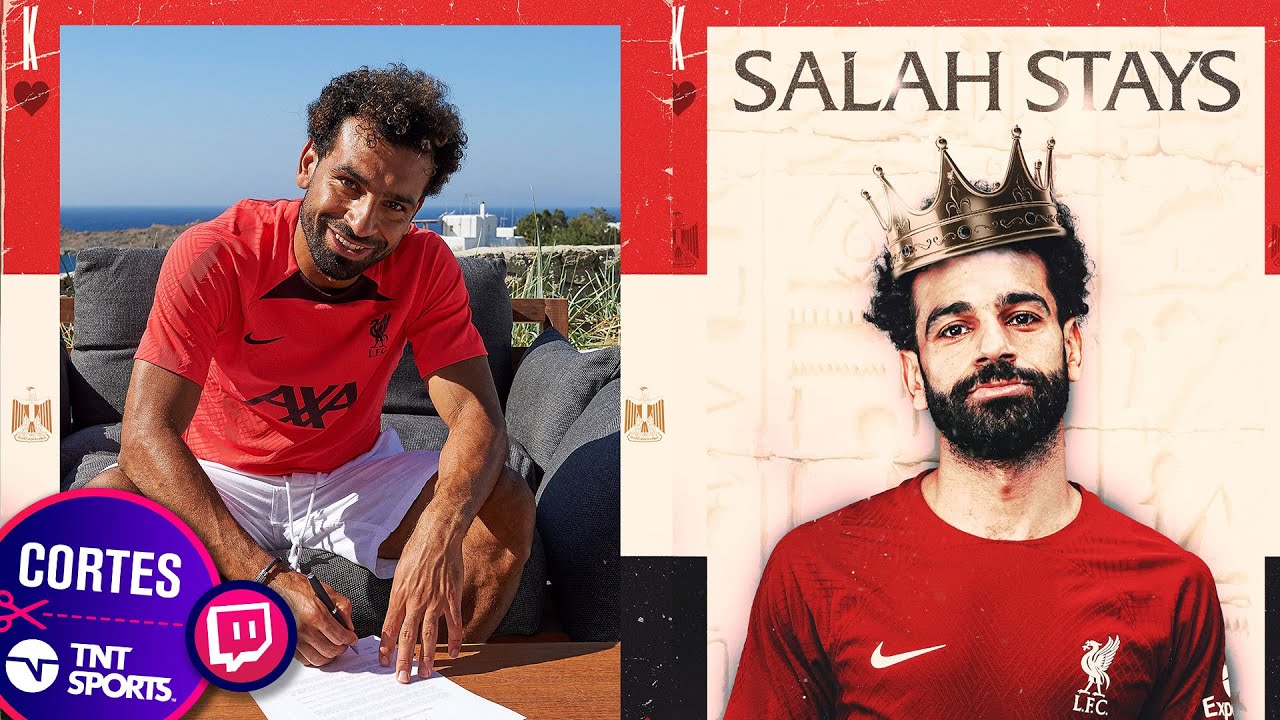 Salah quase fez um belo gol na - TNT Sports Brasil