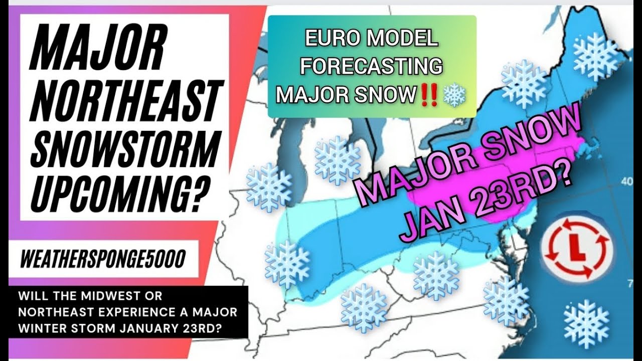 Major Northeast & Midwest Winter Storm Potential! - YouTube