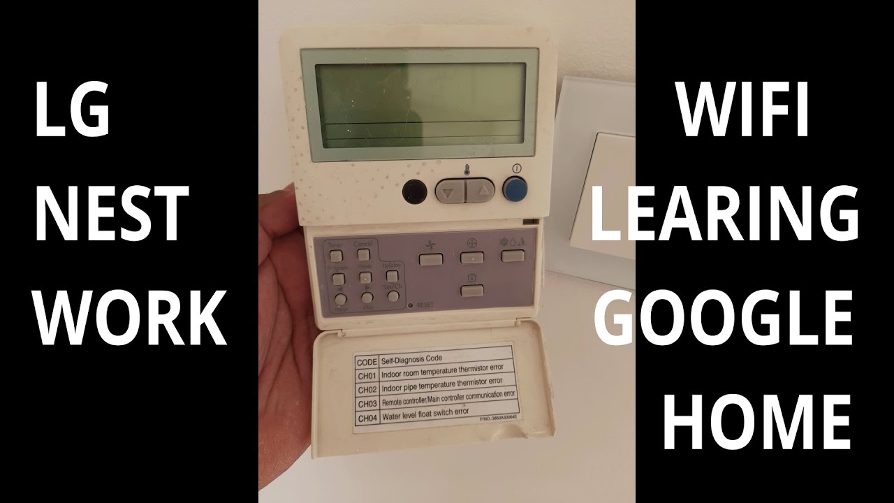 LG THERMOSTAT TO NEST THERMOSTAT INSTALATION YouTube