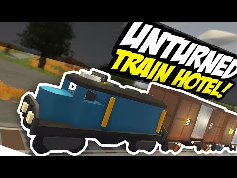 TRAIN HOTEL - Unturned Mobile Hotel | Three Rooms!