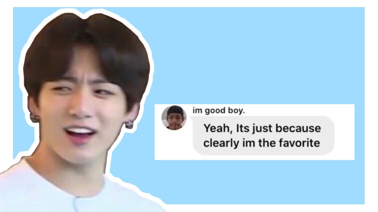 BTS TEXTS - Jungkook's Favorite Hyung