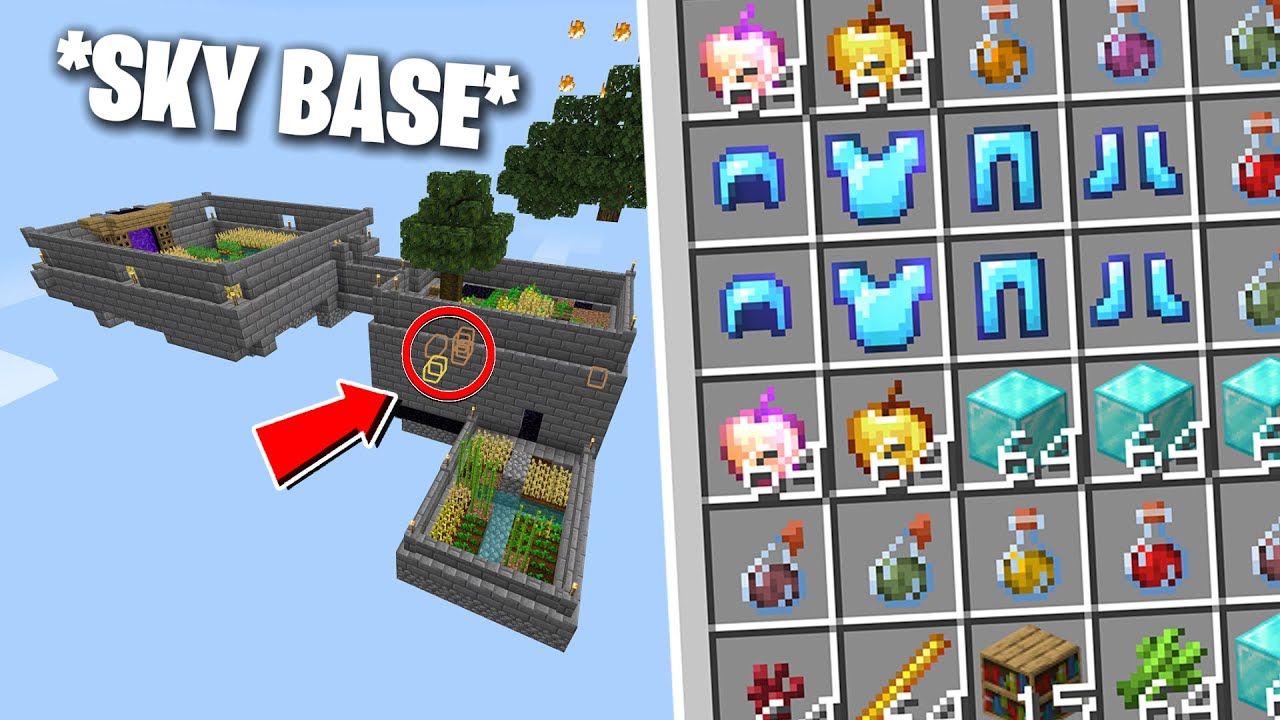 Finding *SECRET* Bases With X-RAY Hacks on Lifeboat Survival Minecraft