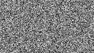 Bad Apple!! but it's binary encoded via Infinite-Storage-Glitch