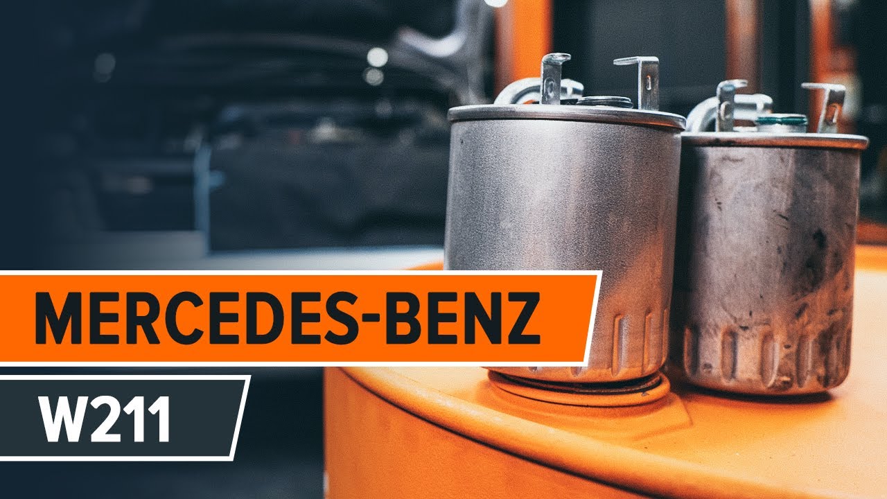 Cоmo cambiar filtro de combustible MERCEDES-BENZ E W211 ... 2005 ml350 fuel filter location 