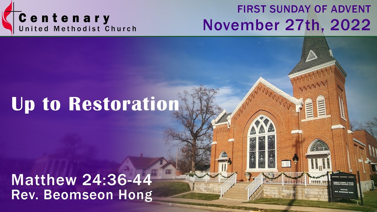 Nov 27th, 2022. Sunday Worship Service