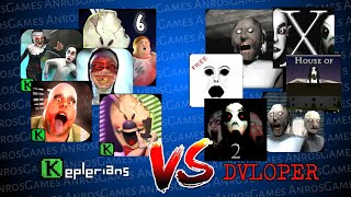 DVLOPER VS KEPLERIANS - Who Is The BEST?? Granny Series Vs Ice Scream Series 🔥