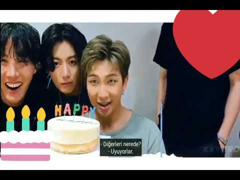 BTS RM Doğum Günü (Türkçe altyazılı)