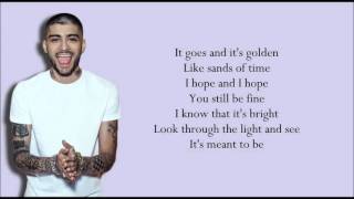 ZAYN - Golden (Lyrics)