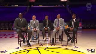 Shaq breaks down talking about Kobe Bryant