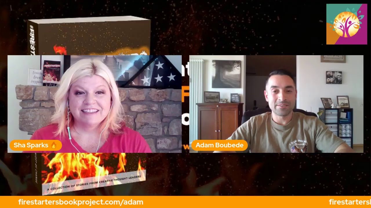 #FIRESTARTERS Adam Boubede with host Sha Sparks
