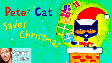 🎄 Kids Book Read Aloud: PETE THE CAT SAVES CHRISTMAS by J Dean and E Litwin A Christmas Classic!