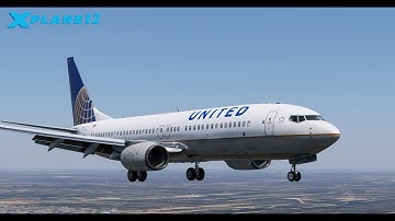 【X-Plane 12】Zibo Mod B738 | Denver(KDEN) to Laredo(KLRD)
