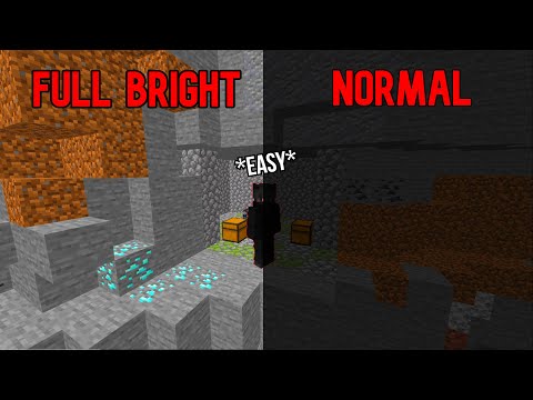 How To Get FULL BRIGHT For Java Edition! (1.16+)