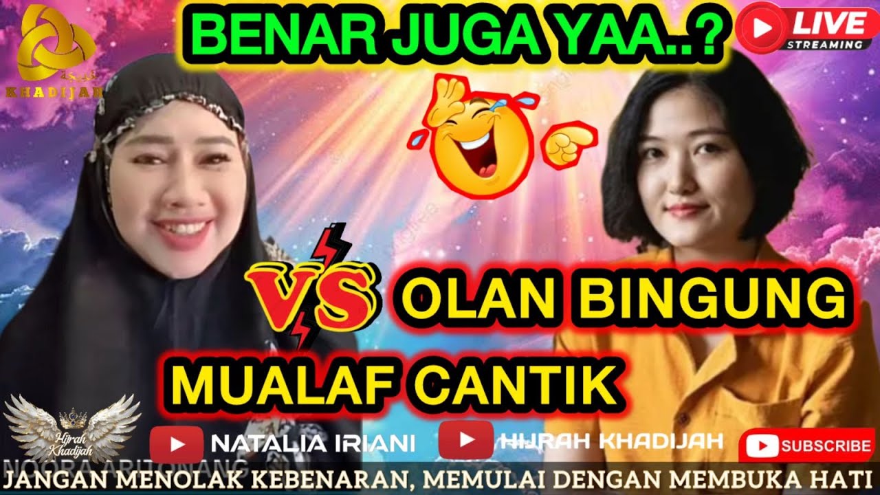 MUAMFUSS‼️OLAN LAWAK LAWAK DIPERMALOEKAN MUALAF NOORA ARITOANG