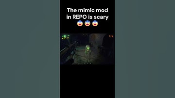 The mimic mod in REPO is scary