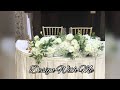 Design with me  long and low sweet heart table arrangement  flower arrangement tutorial