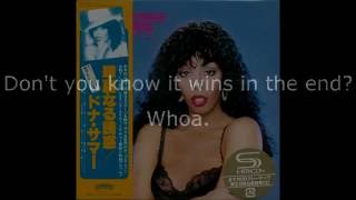 Donna Summer - Love Will Always Find You LYRICS SHM &quot;Bad Girls&quot; 1979