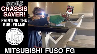 Mitsubishi Fuso FG sub-frame painting Resimi