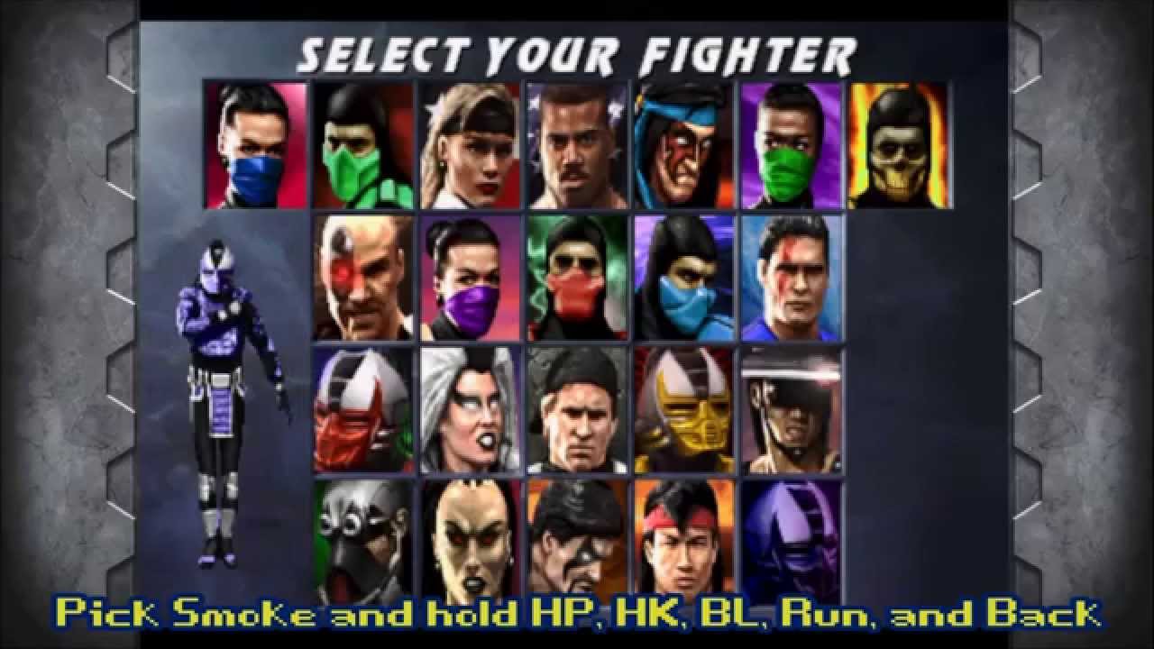 ultimate mortal kombat 3 character