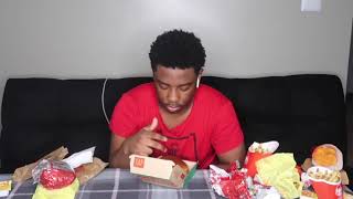 MCDONALDS VS WENDYS FOOD CHALLENGE!!!!